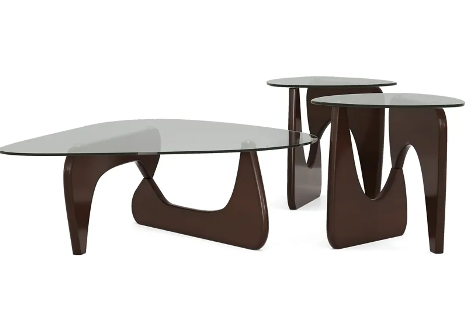 Candela Merlot 3 Pc Table Set