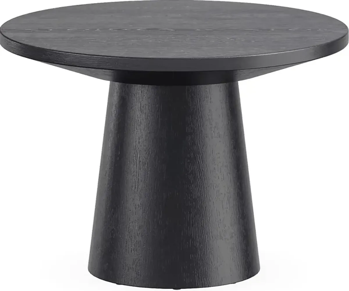 Kendall Black 22" Round Cocktail Table
