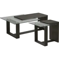 Cailee Black Tables, Set of 2