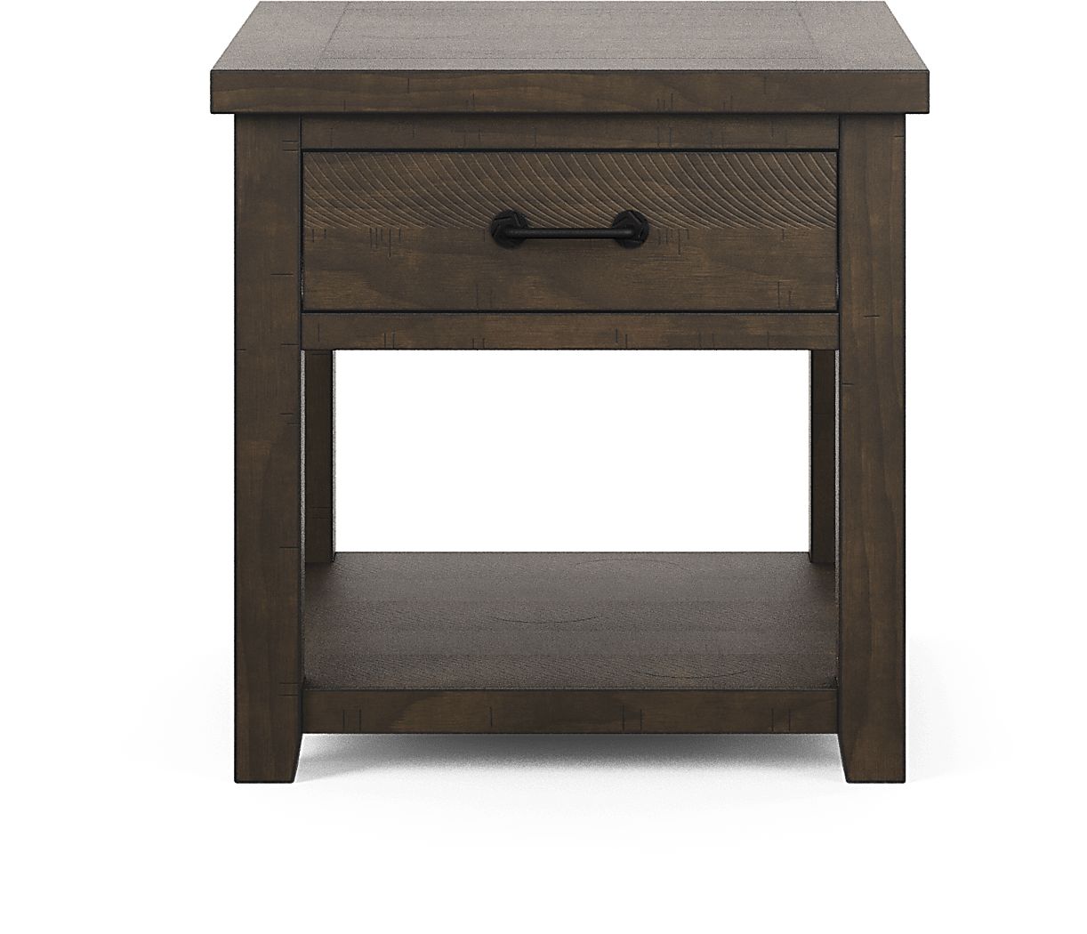 Rocky Creek Brown End Table