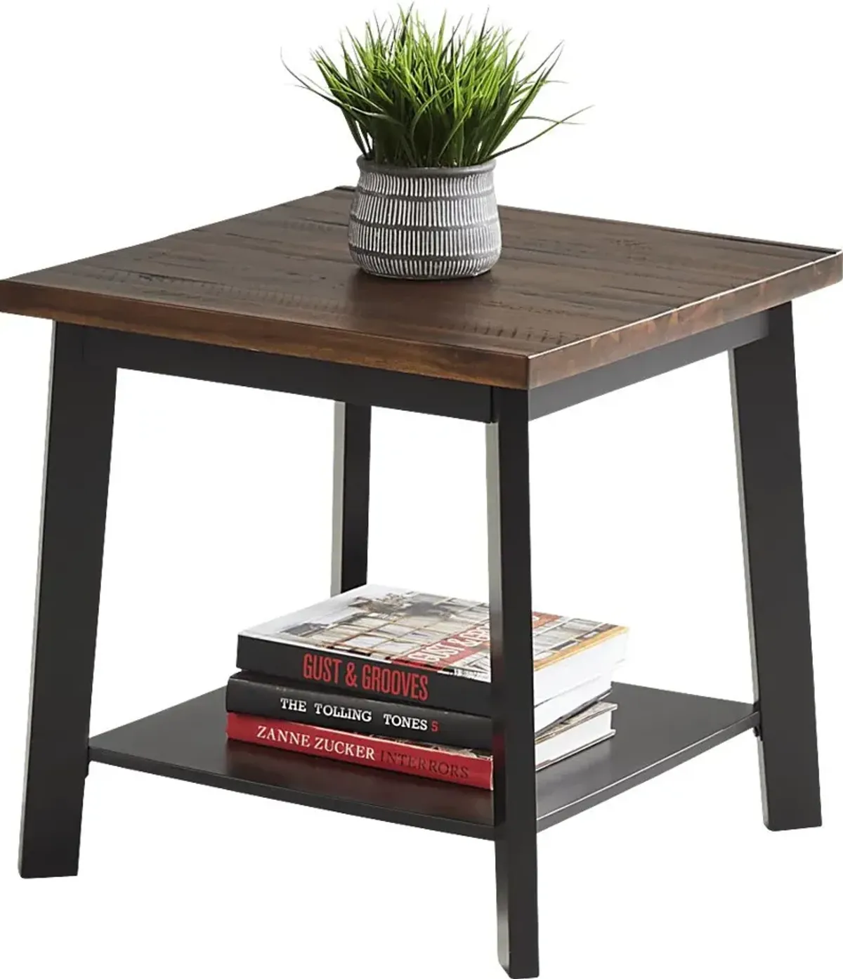 River Lodge Dark Brown End Table