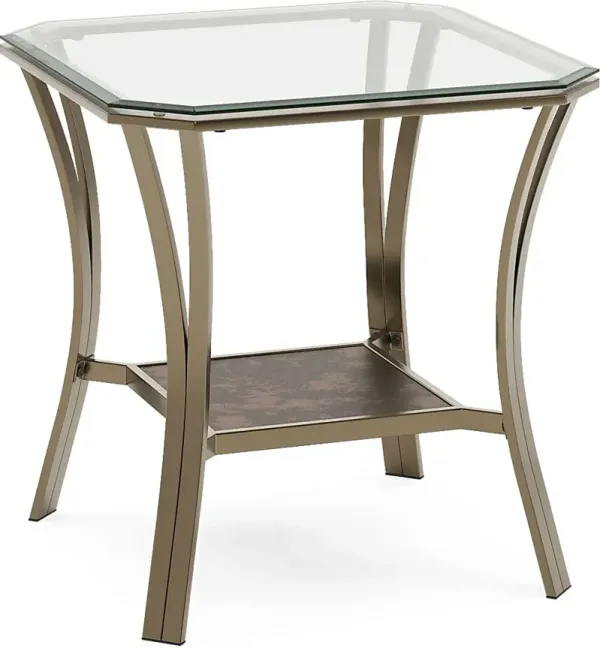Allie Metal End Table