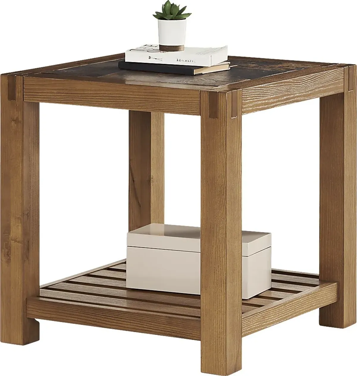 Palatine Brown End Table