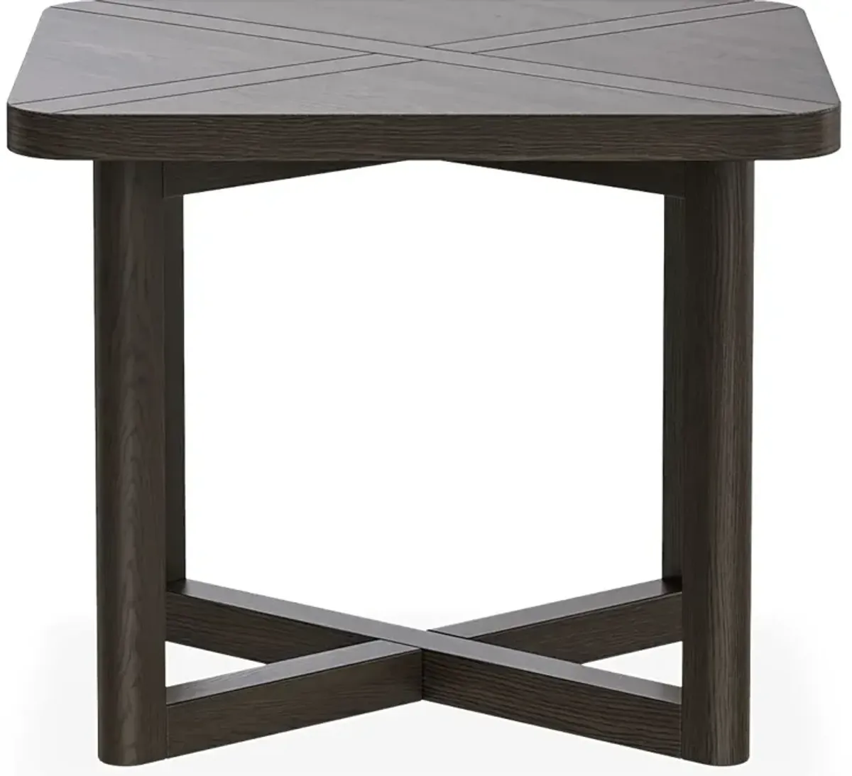 Bremen Charcoal End Table