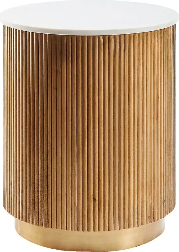 Mango Bay Brown End Table