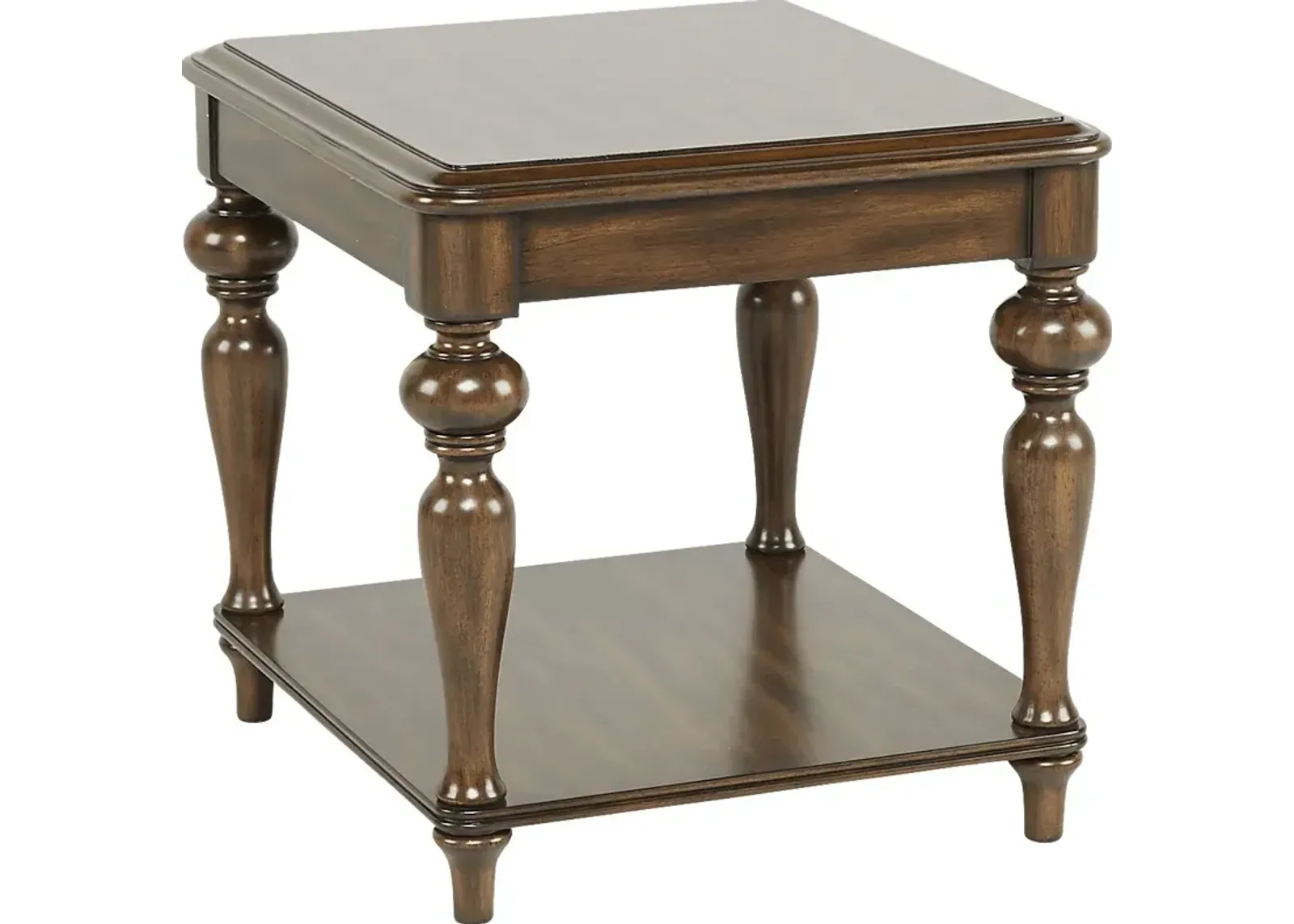 Hutton Brown End Table