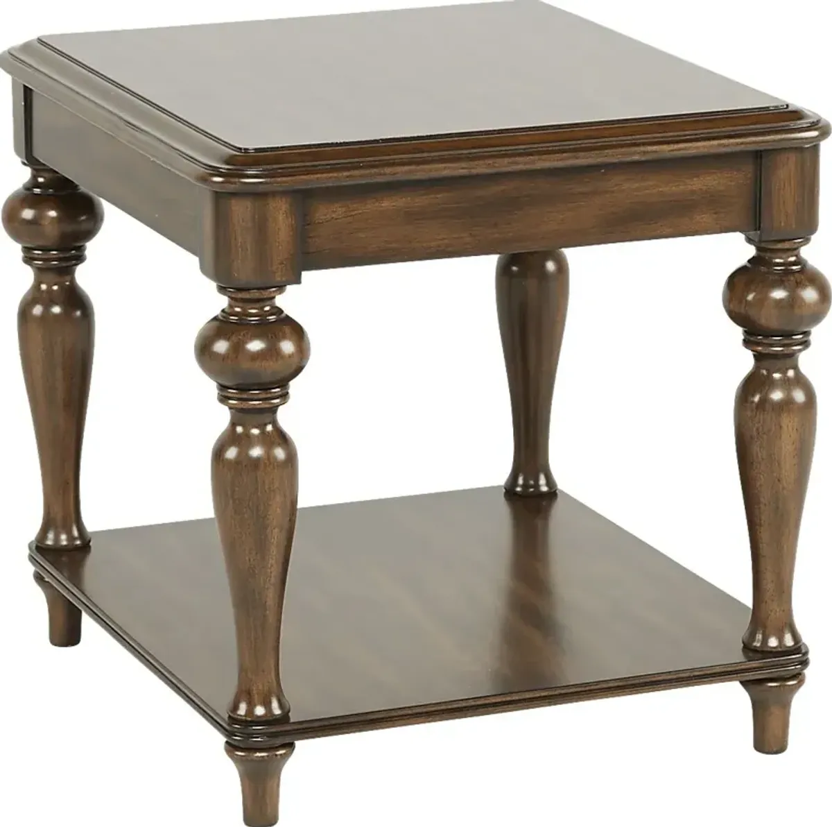 Hutton Brown End Table