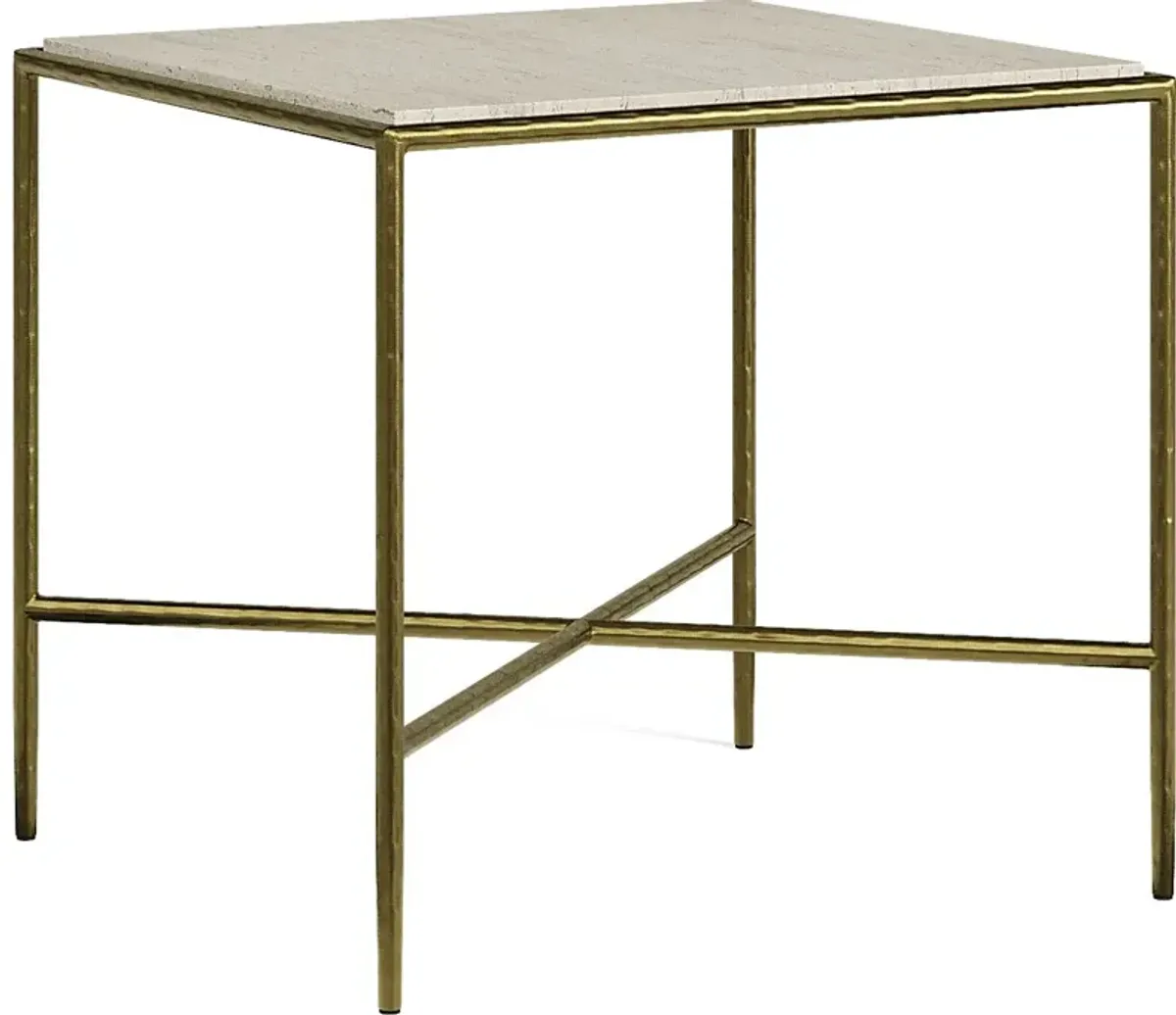 Rangel Taupe End Table