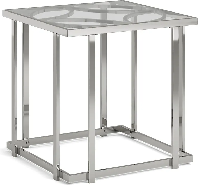 Nadine Silver End Table