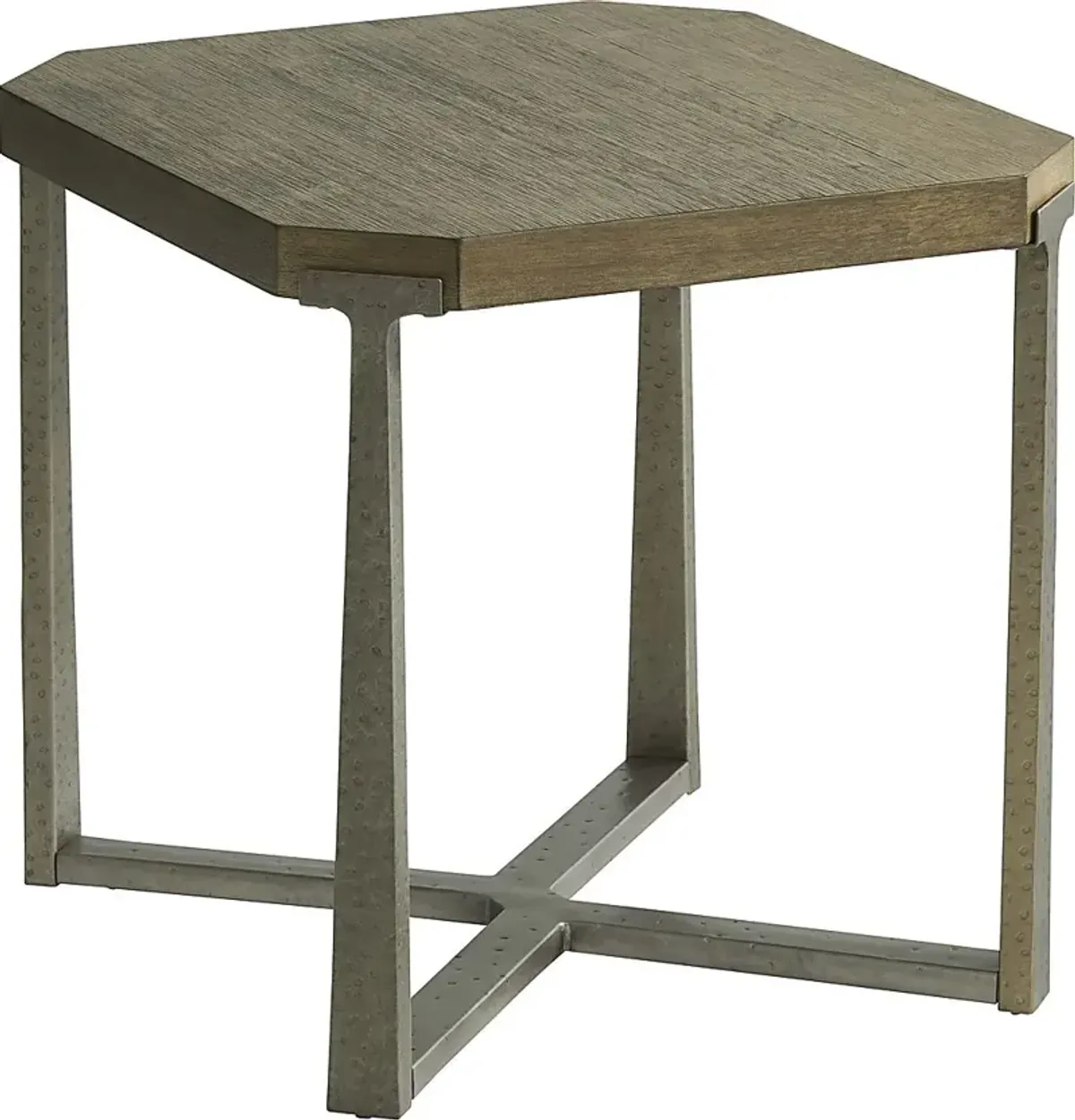 Zandra Gray End Table