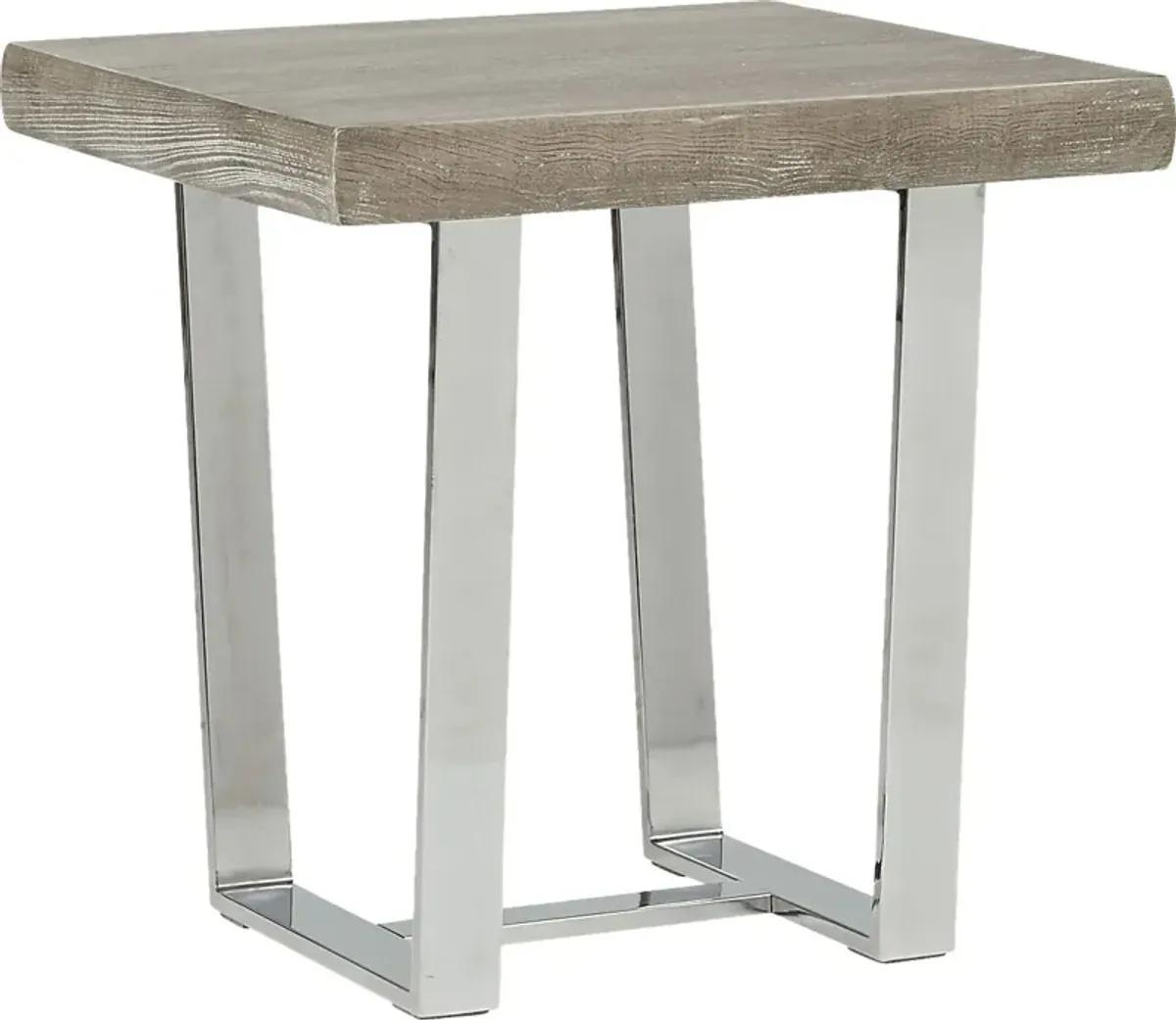 San Francisco Gray End Table