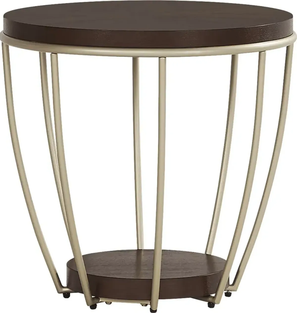 Prospect Heights Brown Cherry End Table