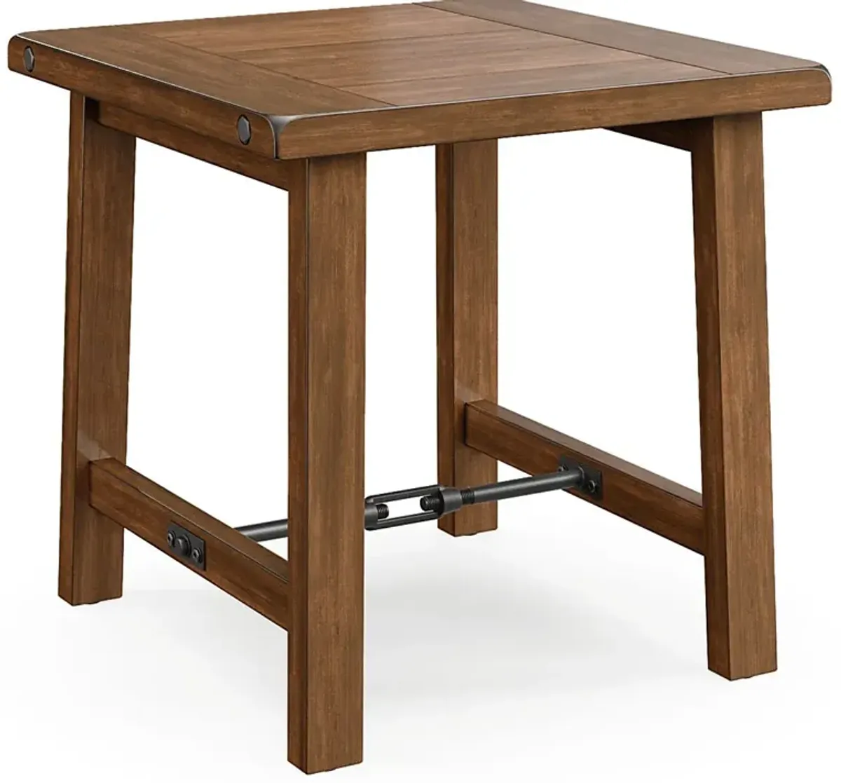 South River Brown End Table