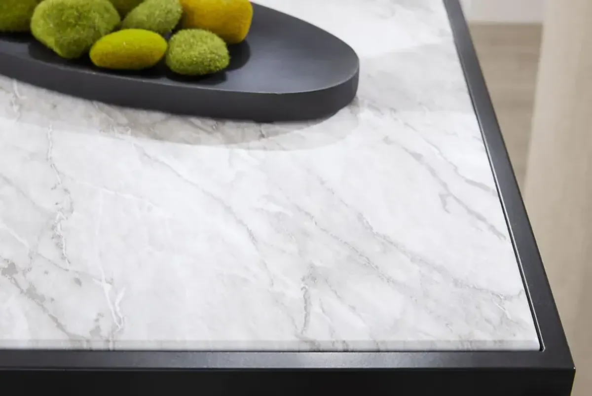 Truanni Black End Table