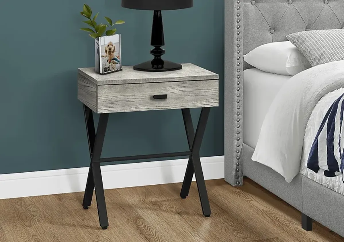 Altondale Gray End Table