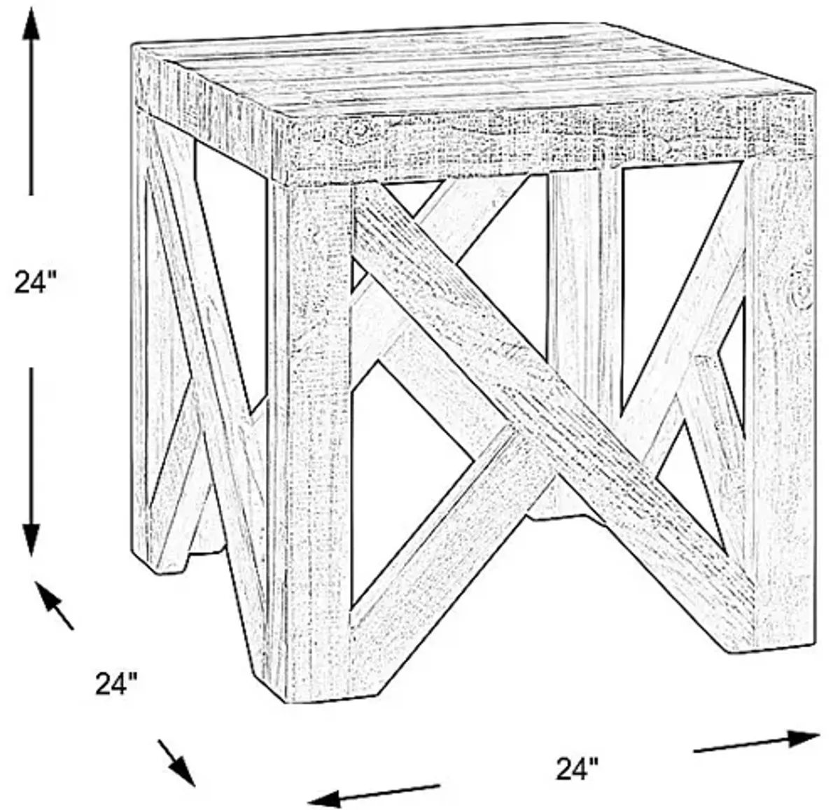 Westover Hills Brown End Table