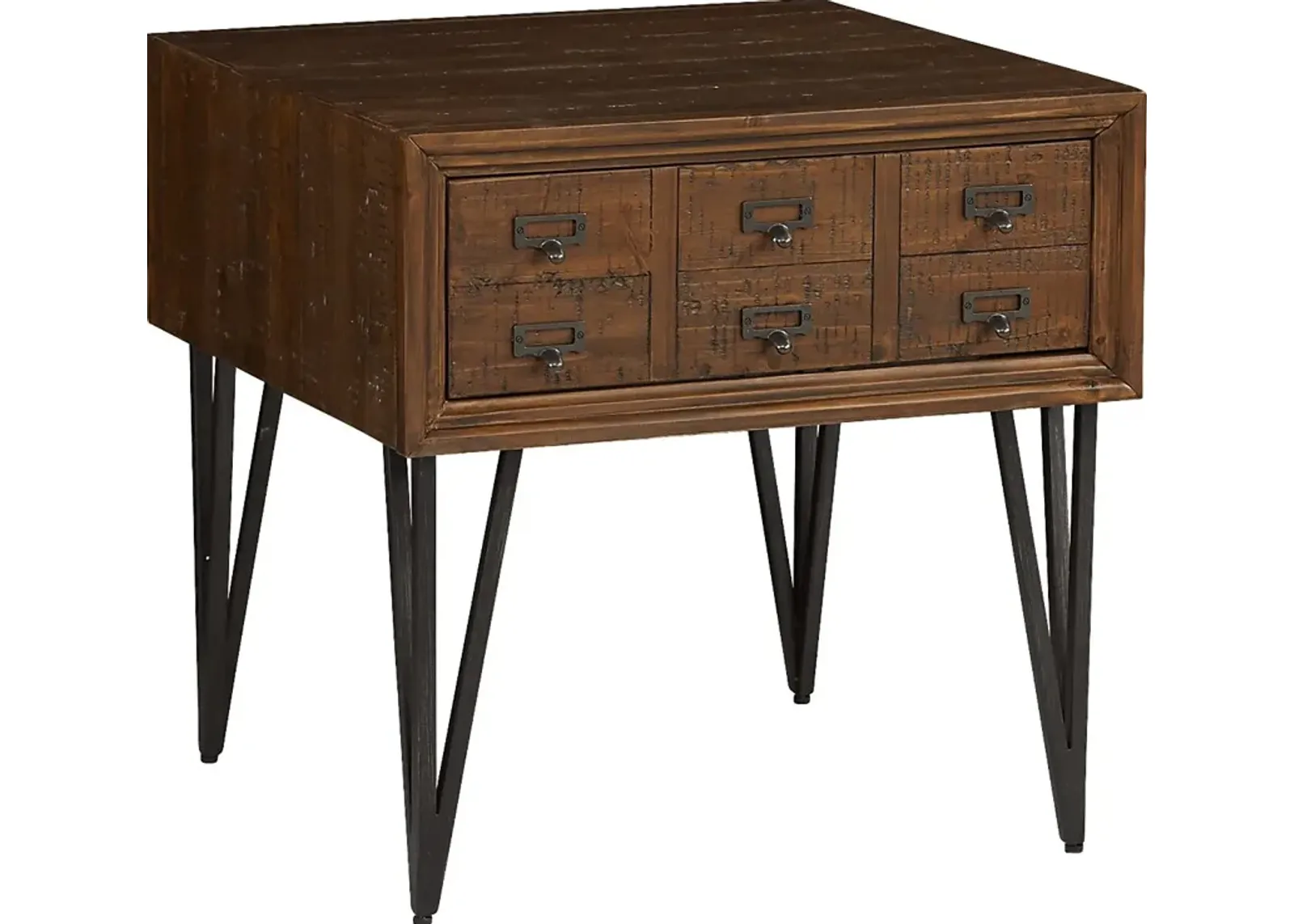 Bennett Creek Brown End Table