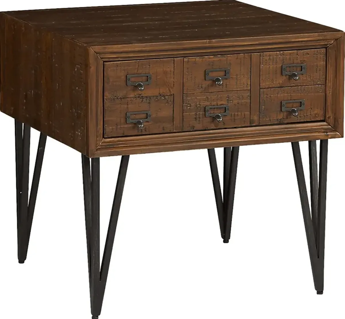 Bennett Creek Brown End Table