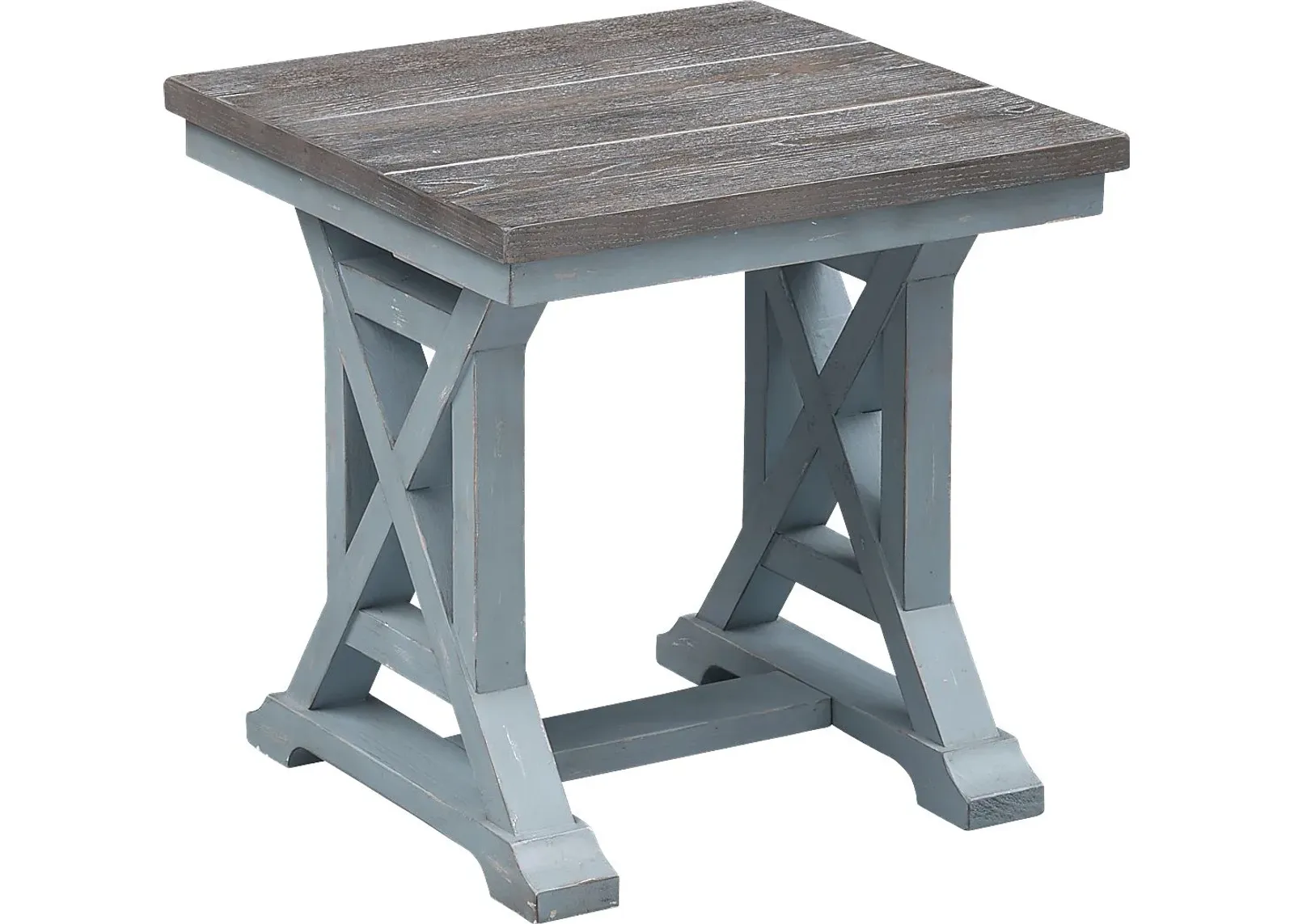 Grantland Blue End Table