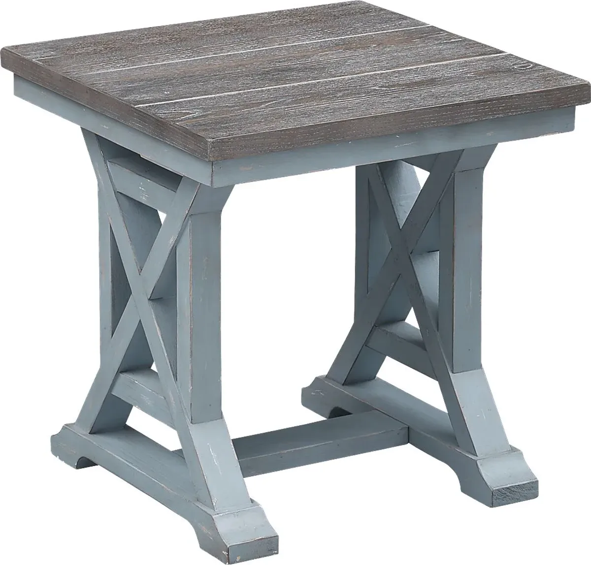 Grantland Blue End Table