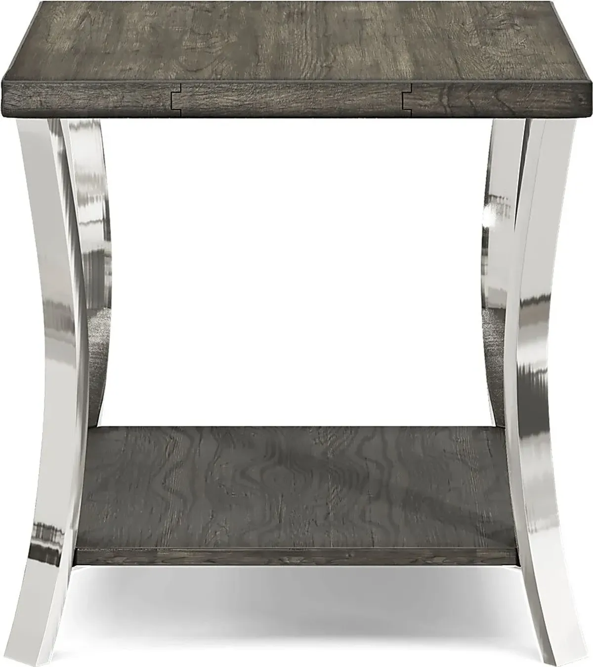 Arland Brown Square End Table