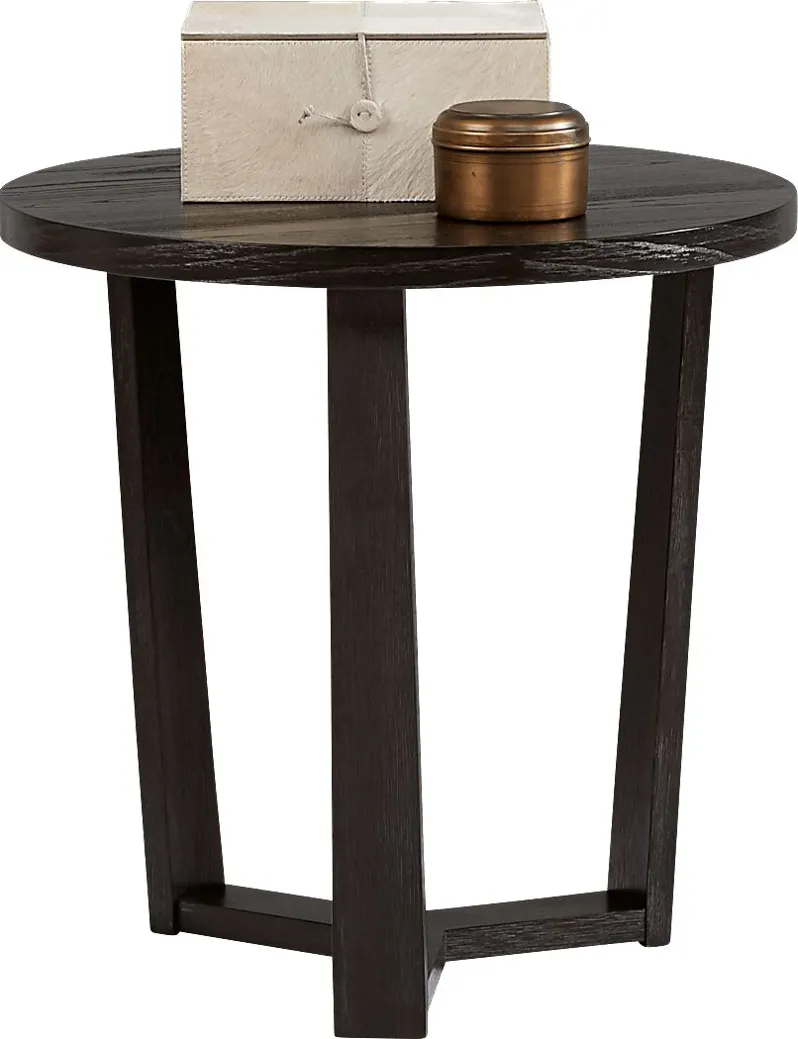 Rumie Dark Brown End Table