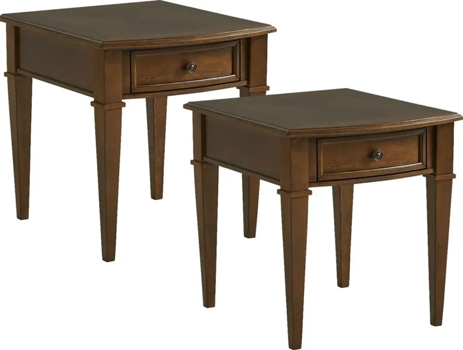 Russo Lane Brown 2 Pc Occasional Table Set