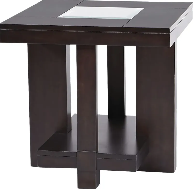 Lochlin Walnut End Table