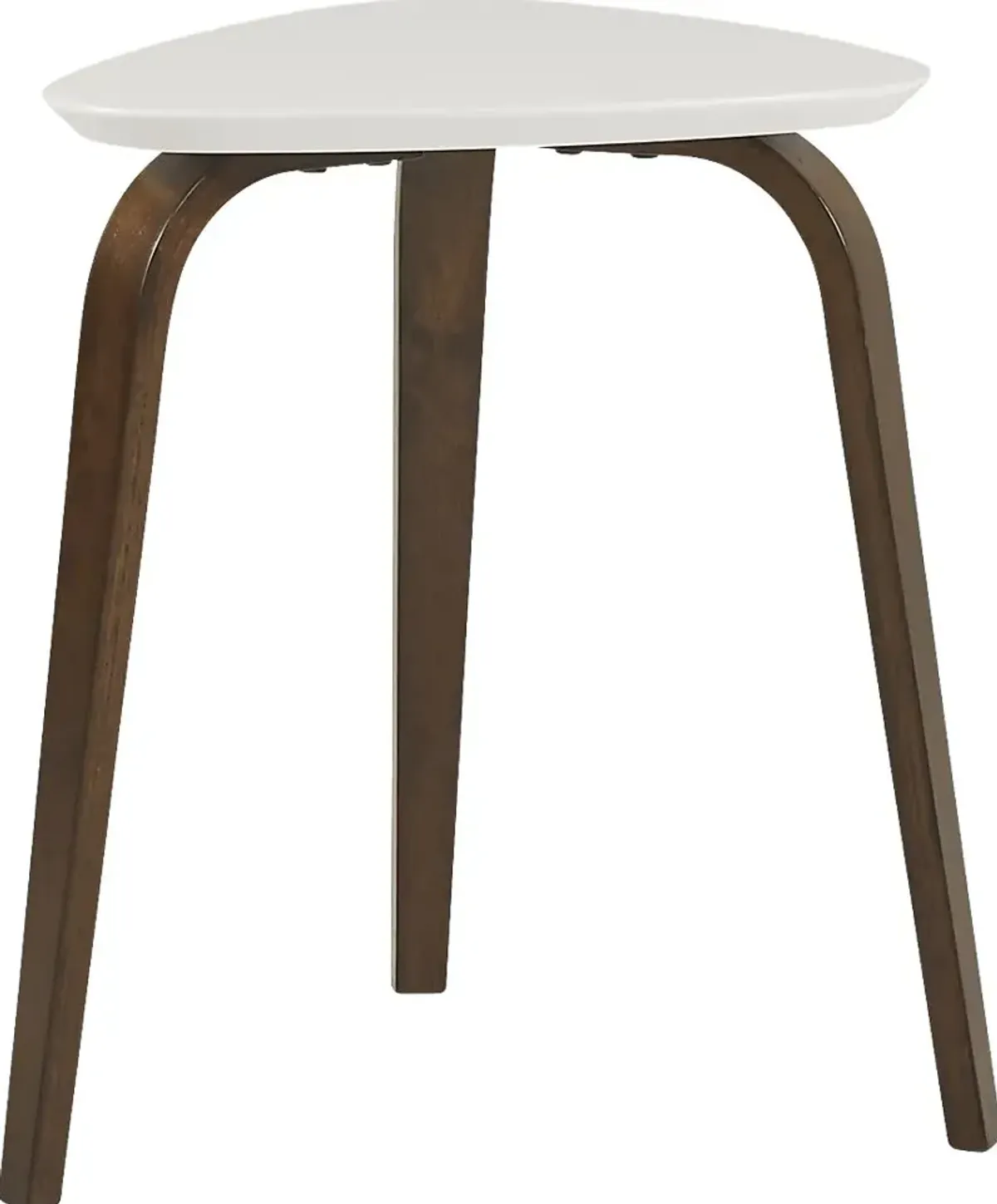 Melodina White End Table