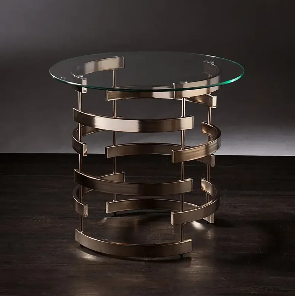 Bryden Gold End Table