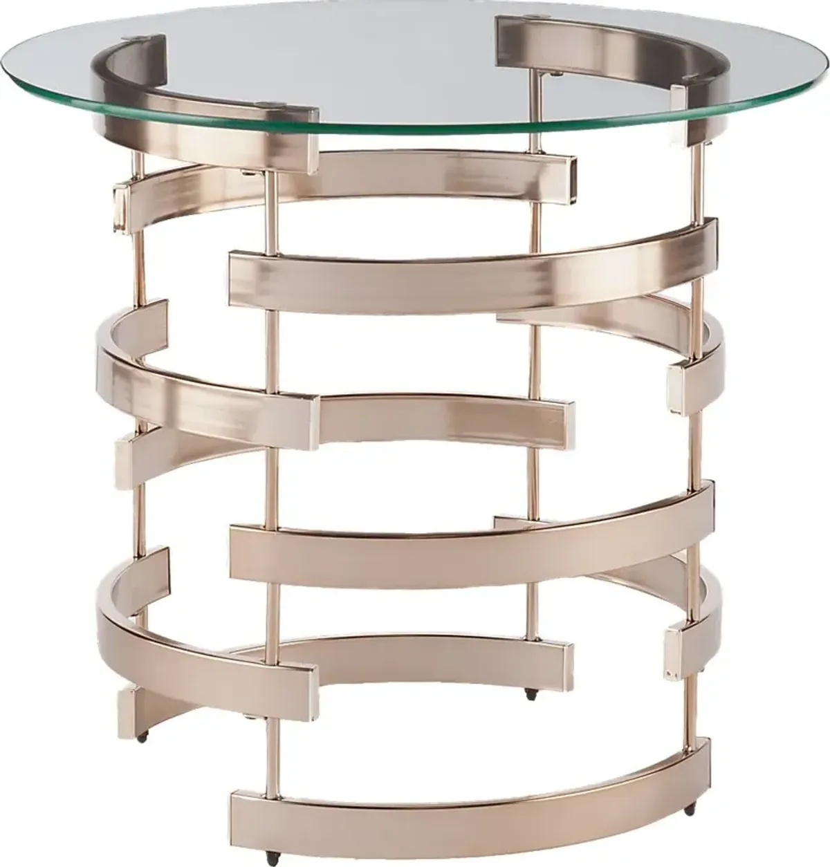 Bryden Gold End Table