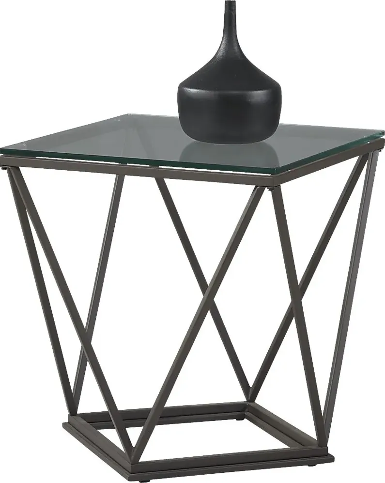 Prism Lane Black End Table