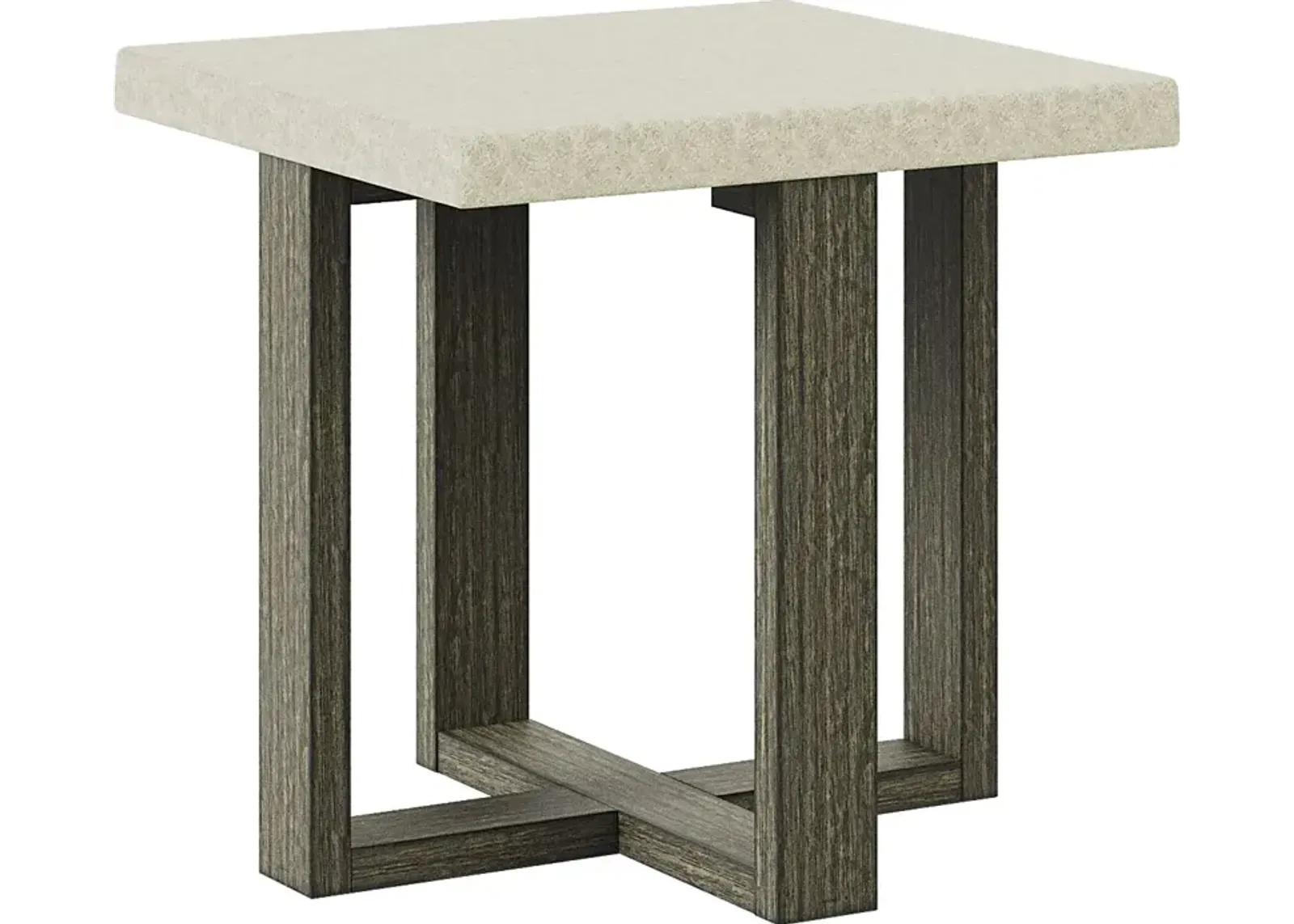 Sanger Gray End Table