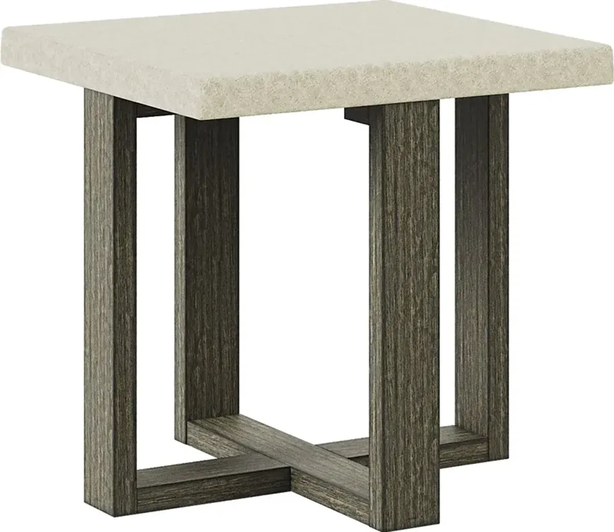 Sanger Gray End Table