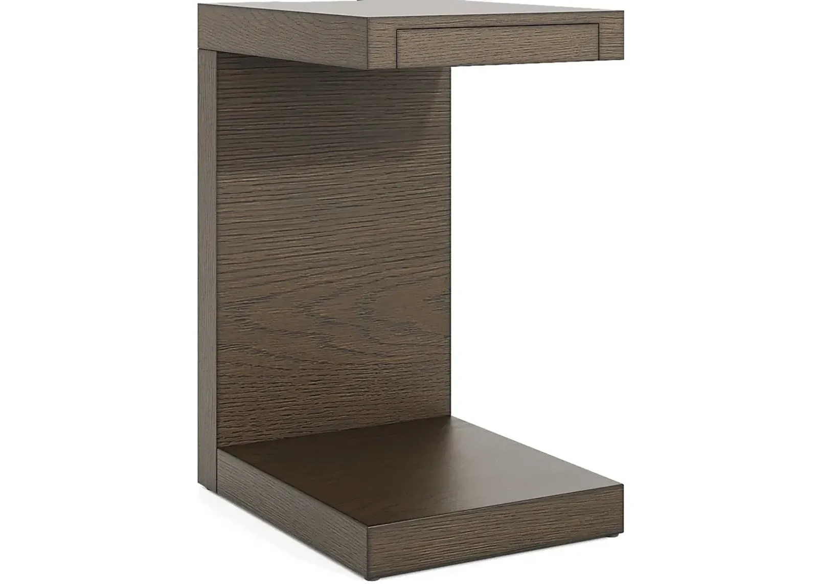 Delano Brown End Table with USB