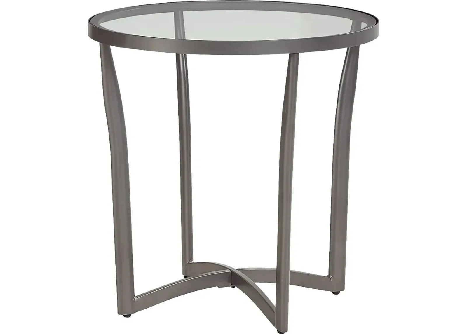 Tipton Terrace Black End Table