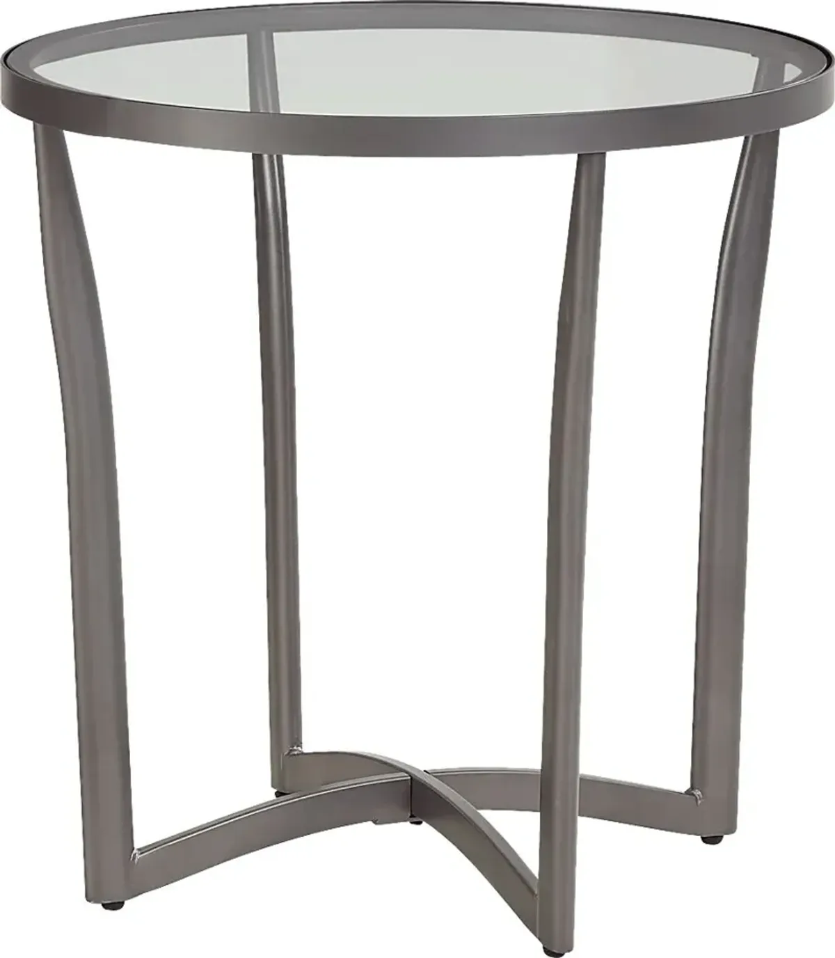 Tipton Terrace Black End Table