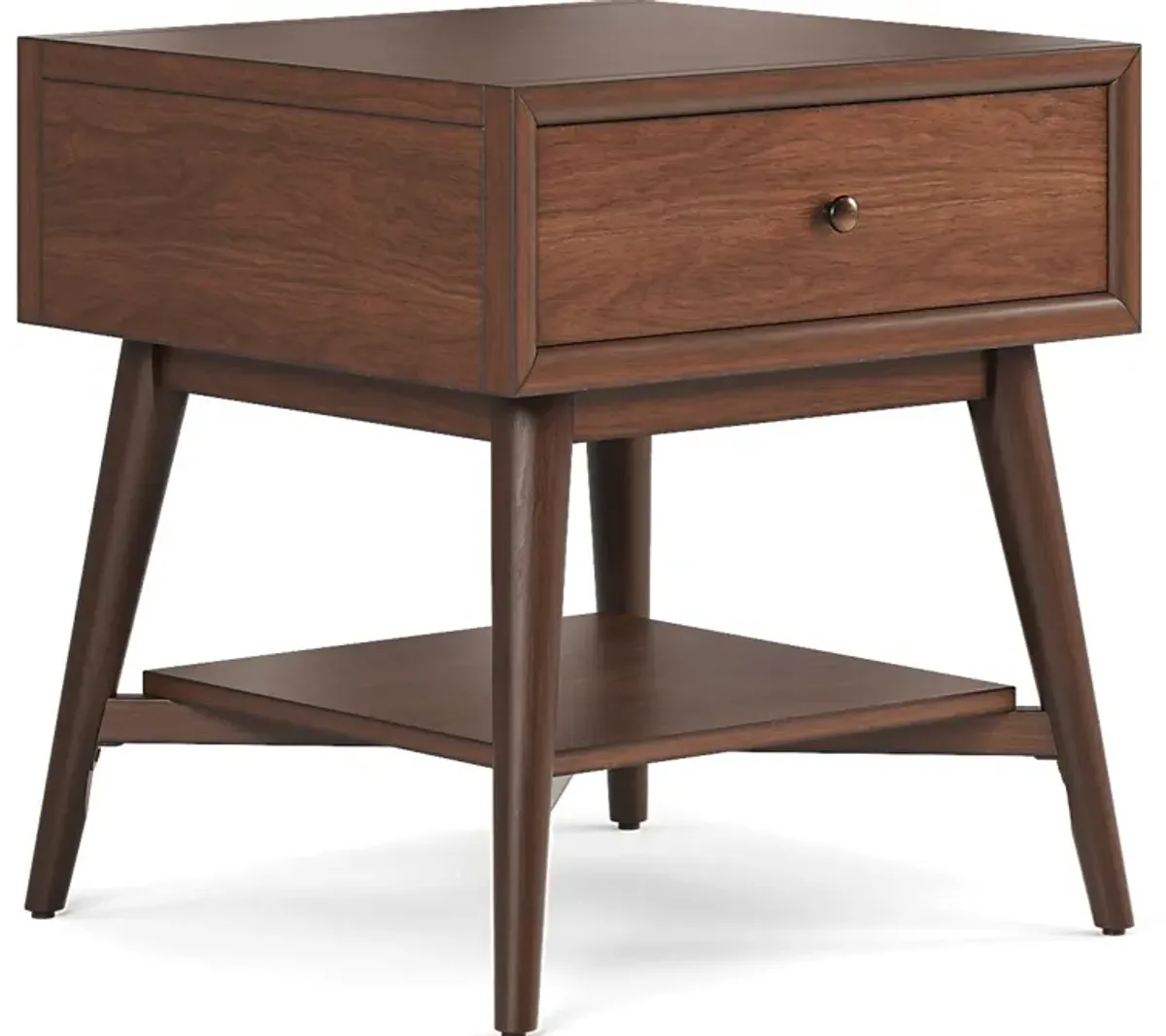 Greyson Brown Cherry End Table