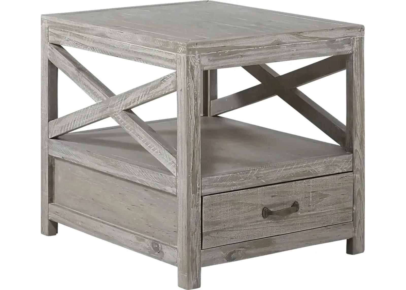 Savenay Gray End Table