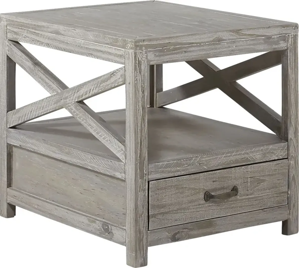 Savenay Gray End Table