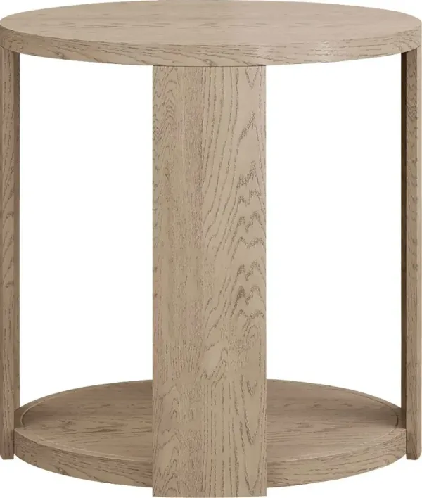 Aspen Grove Tan End Table