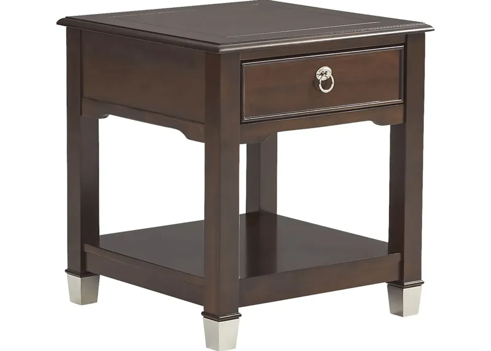 Elshan Walnut End Table