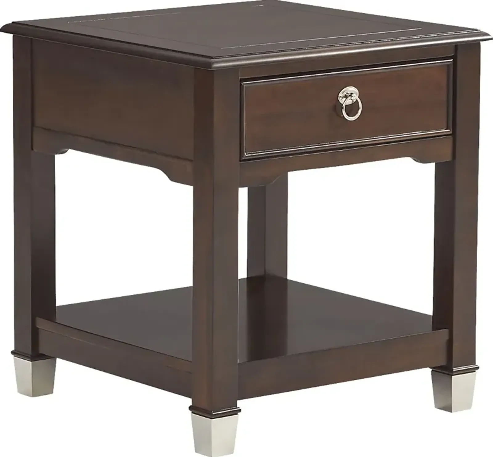 Elshan Walnut End Table