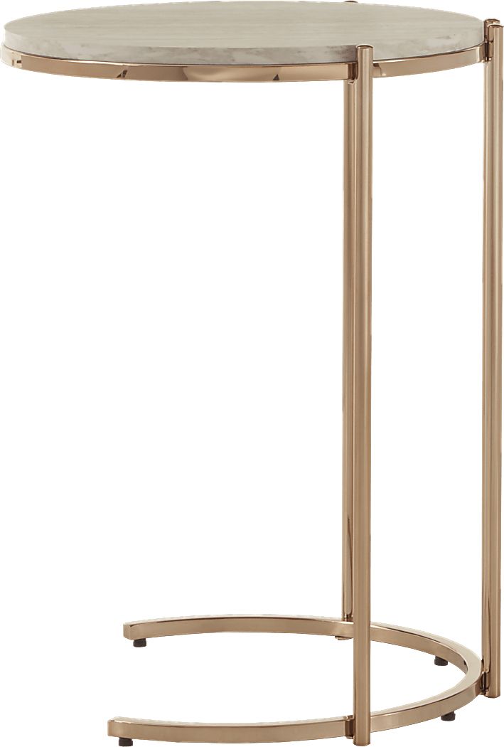 Clairview Gold Side Table