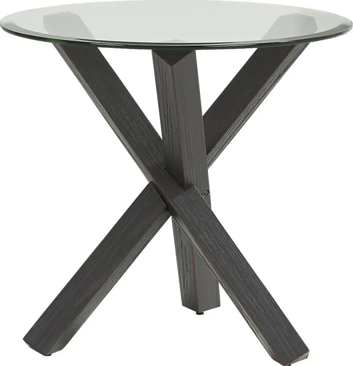 Hollybrooke Black End Table