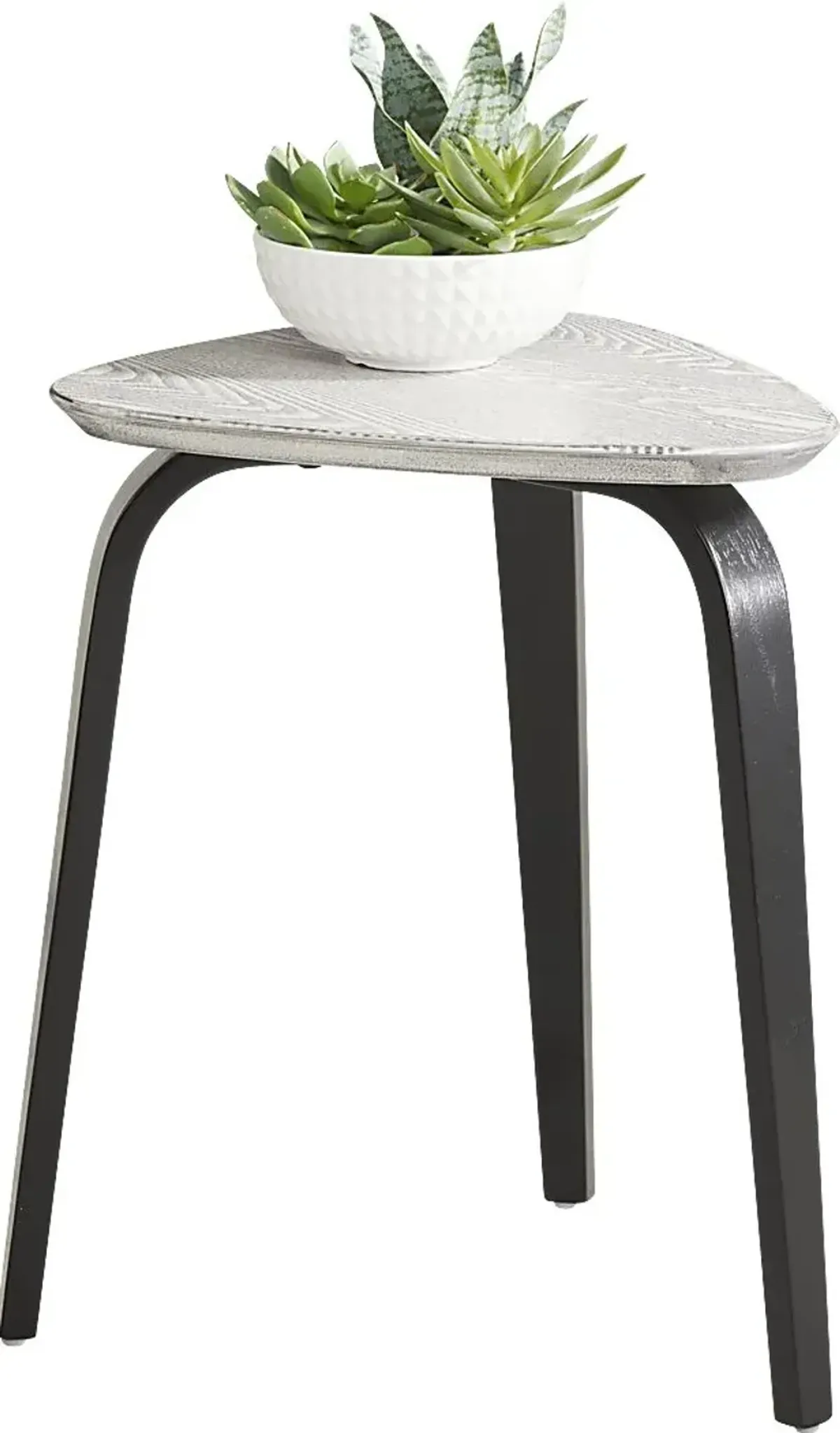 Pallola Dove Gray End Table