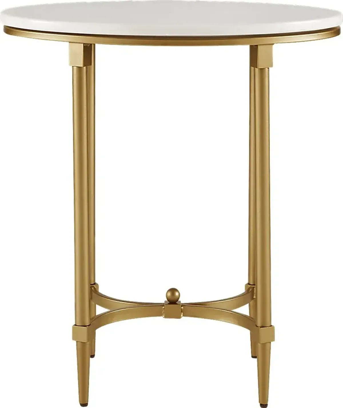 Hartsook White End Table