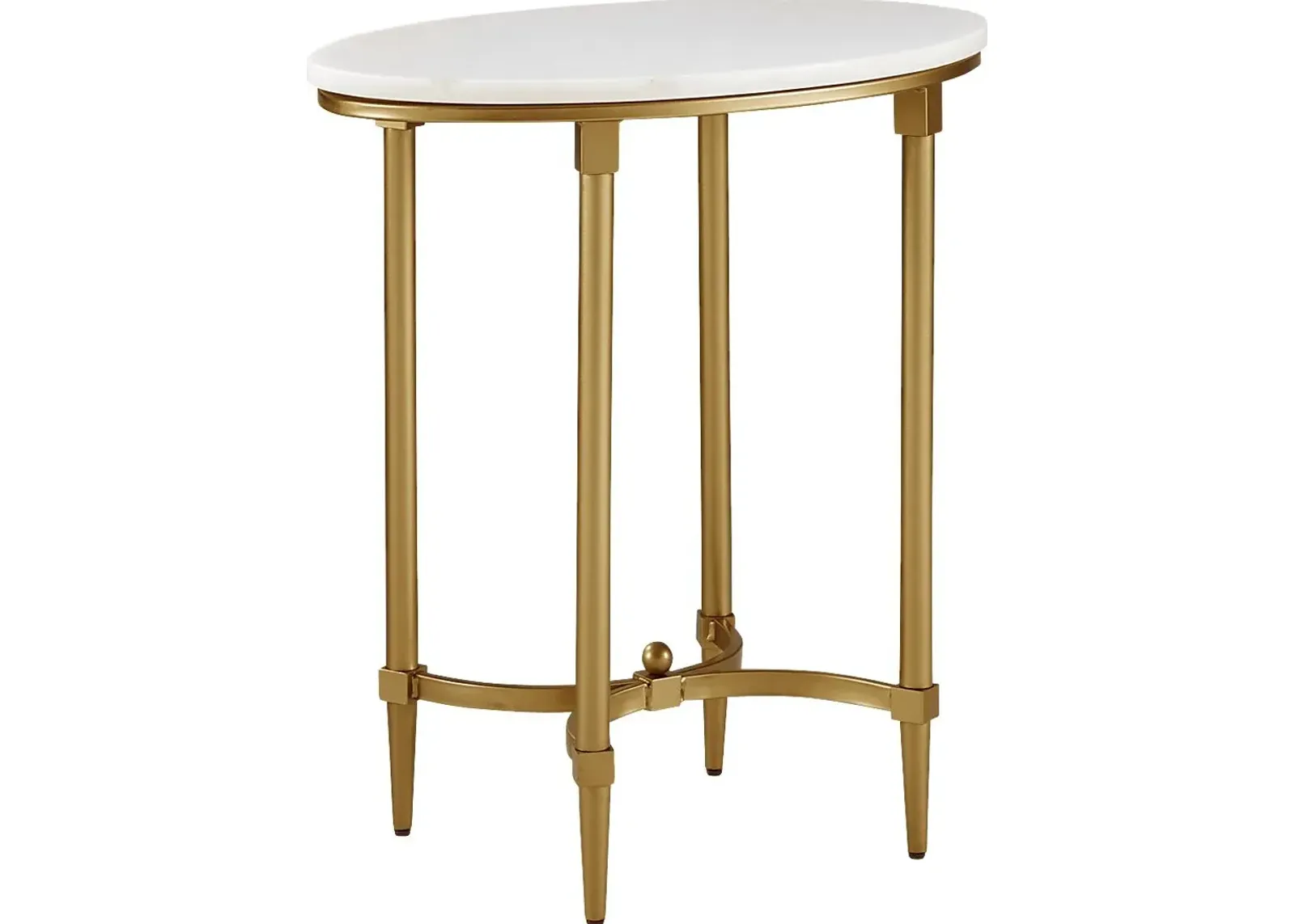 Hartsook White End Table