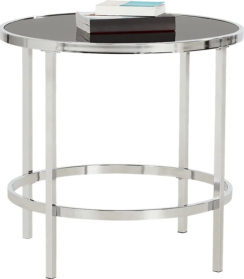 Marlow Heights Black End Table