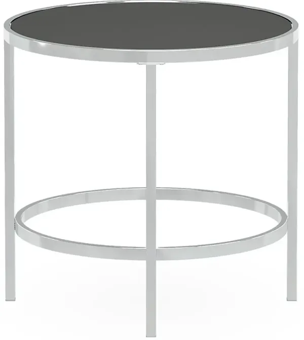 Marlow Heights Black End Table